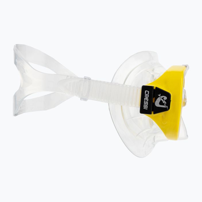 Cressi Onda + Mexico potápačská súprava maska + šnorchel číra žltá DM11151 3