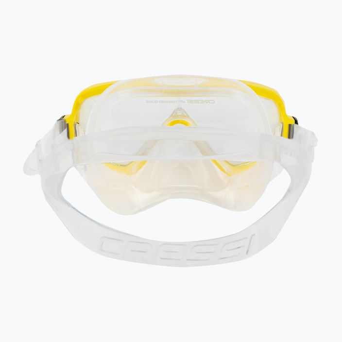 Cressi Onda + Mexico potápačská súprava maska + šnorchel číra žltá DM11151 5