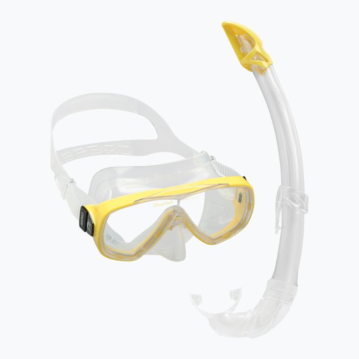 Cressi Onda + Mexico potápačská súprava maska + šnorchel číra žltá DM11151 9