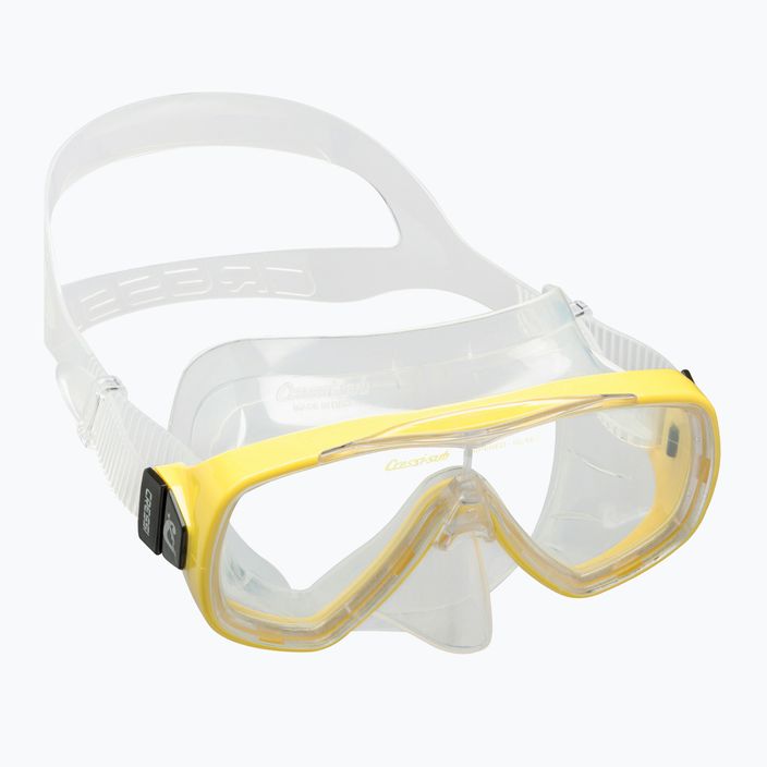 Cressi Onda + Mexico potápačská súprava maska + šnorchel číra žltá DM11151 10