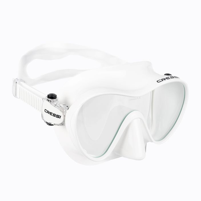 Potápačská maska Cressi F1 biela ZDN283