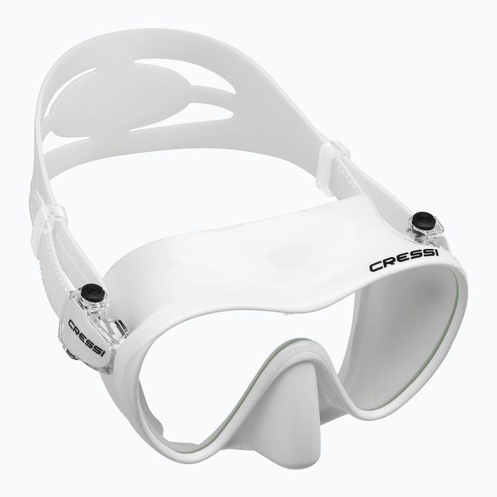 Potápačská maska Cressi F1 biela ZDN283 6
