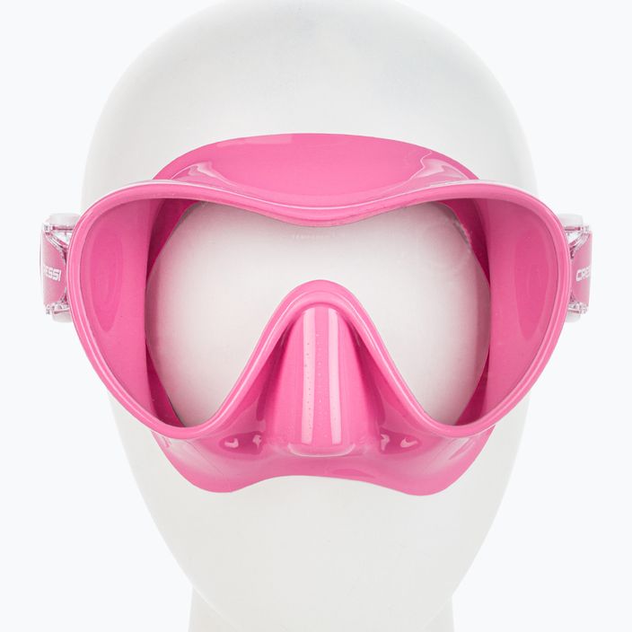 Potápačská maska Cressi F1 Small ružová ZDN311040 2