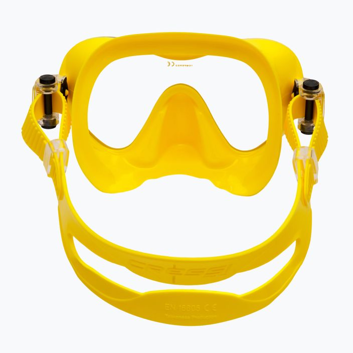 Potápačská maska Cressi F1 žltá ZDN281010 5