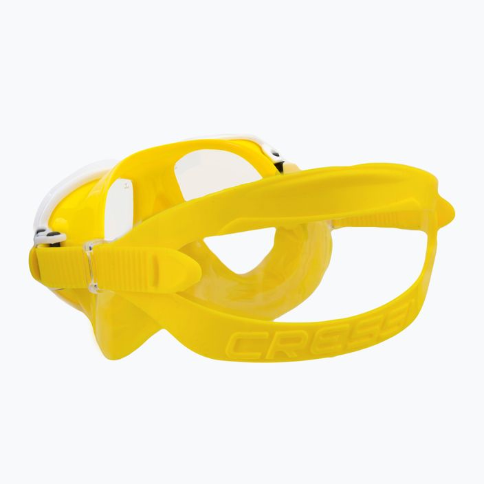 Detská potápačská maska Cressi Marea žltá DN284010 4