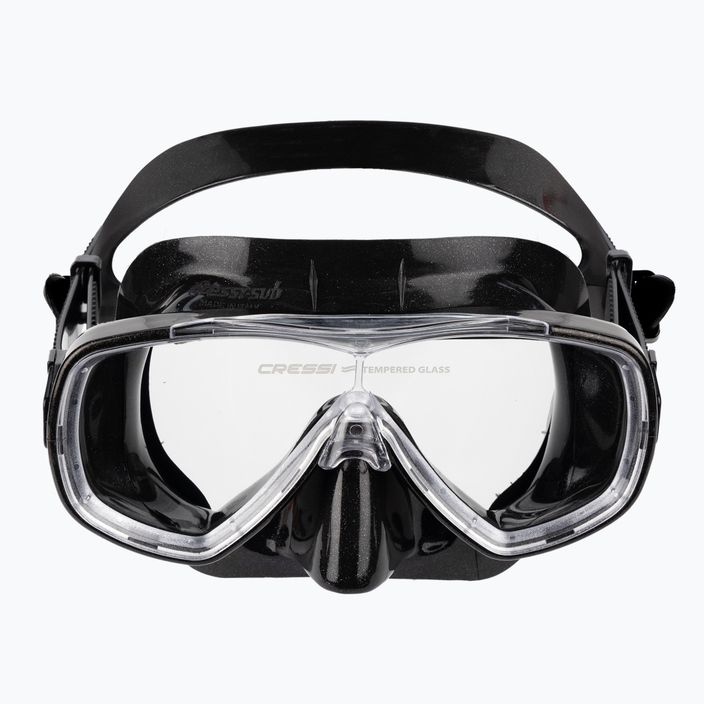 Cressi Onda + Mexico potápačský set maska + šnorchel čierna DM11155 2