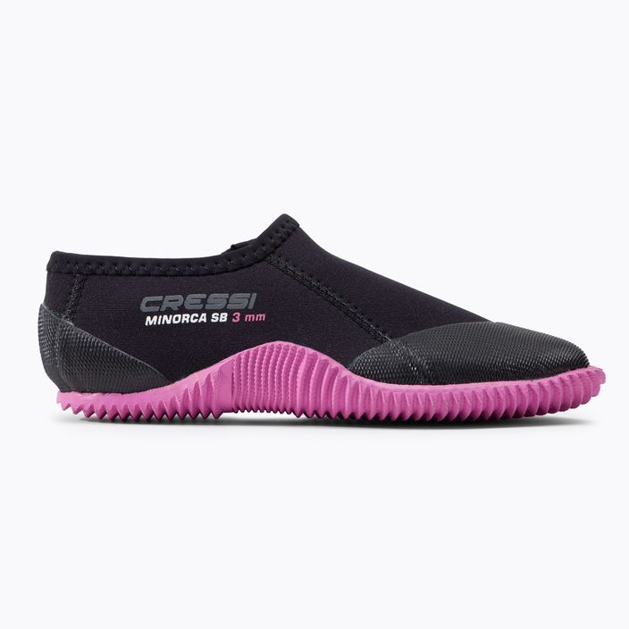 Cressi Minorca Shorty 3mm black/pink neoprénové topánky XLX431400 2