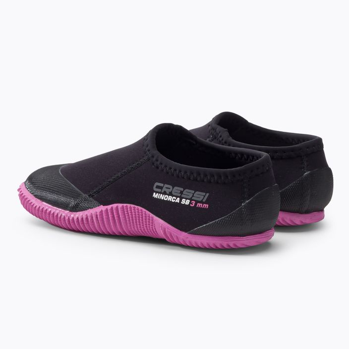 Cressi Minorca Shorty 3mm black/pink neoprénové topánky XLX431400 3