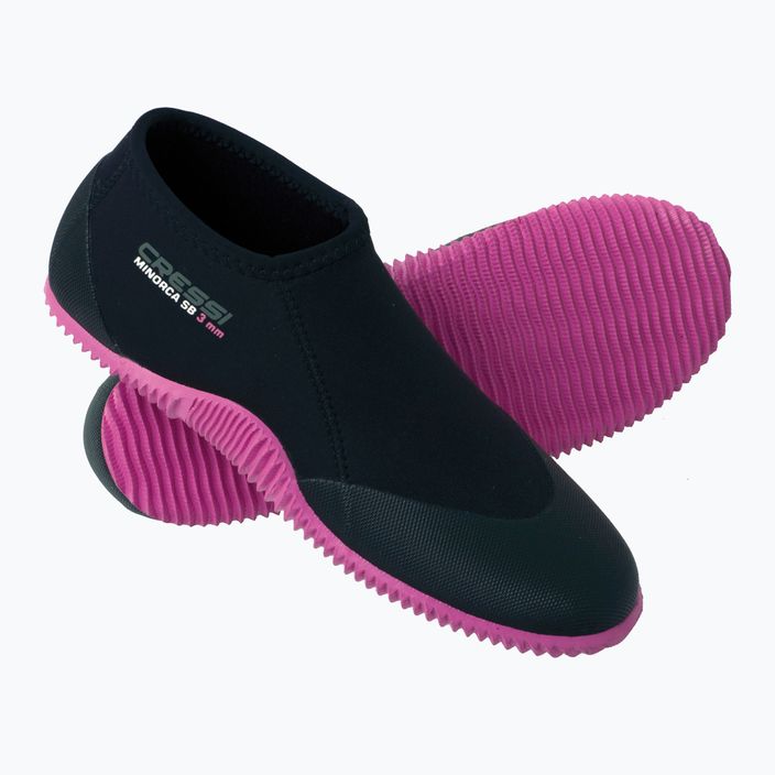 Cressi Minorca Shorty 3mm black/pink neoprénové topánky XLX431400 9