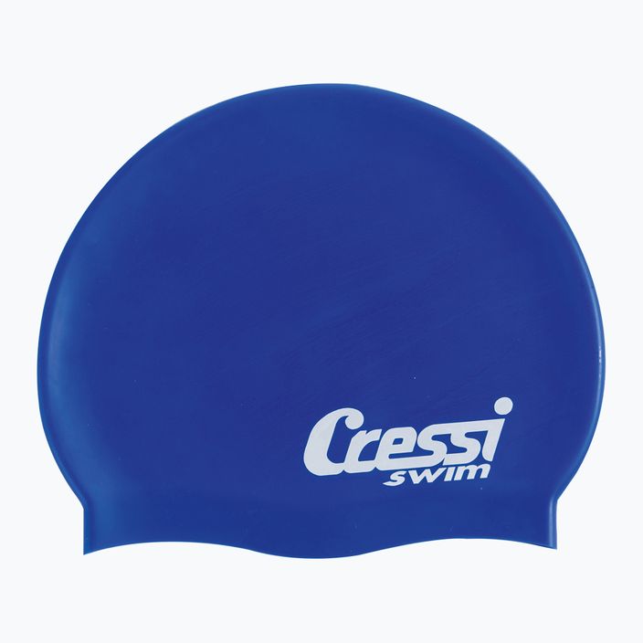 Detská plavecká čiapka Cressi Silicone Cap navy blue XDF220 2
