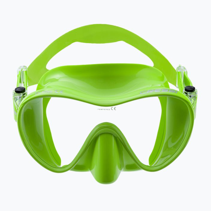 Potápačská maska Cressi F1 zelená WDN281067 2