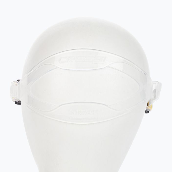 Potápačská maska Cressi Liberty Triside SPE žltá/čierna DS450015 4