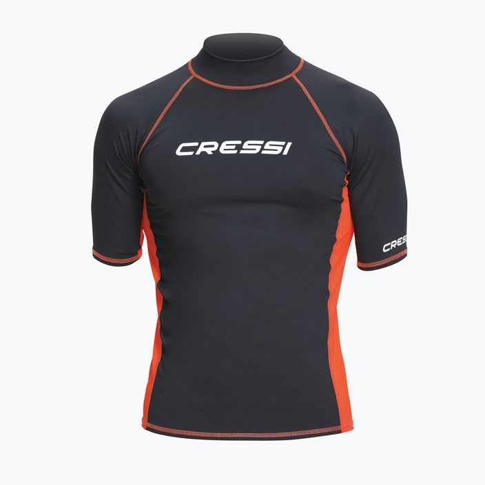 Cressi Rash Guard pánske plavecké tričko oranžové a čierne XLW478404