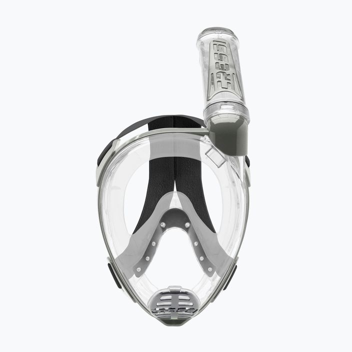 Cressi Duke Dry celotvárová maska na šnorchlovanie šedá XDT000000 6