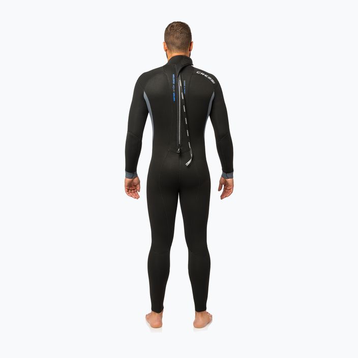 Cressi Fast Monopiece 7 mm pánsky potápačský oblek čierny LR108703 2