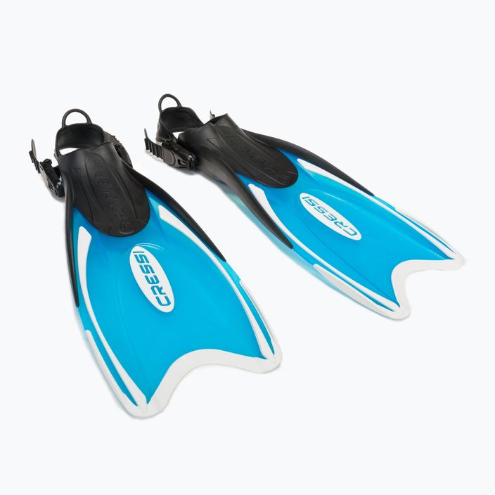 Cressi Mini Palau Detská potápačská súprava maska + šnorchel modrá CA123029 2