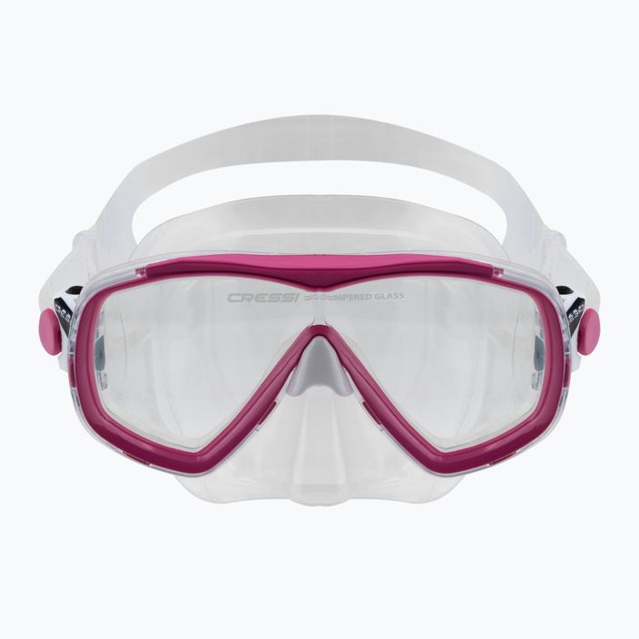 Cressi Mini Palau Bag detská potápačská súprava maska + šnorchel + plutvy ružová CA123129 6