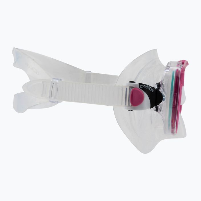 Cressi Mini Palau Bag detská potápačská súprava maska + šnorchel + plutvy ružová CA123129 7