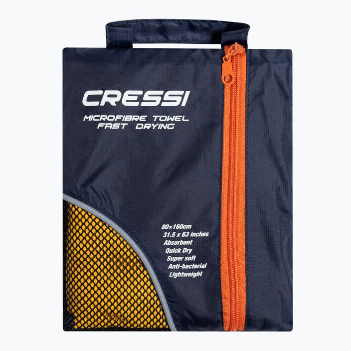 Rýchloschnúci uterák Cressi žltý XVA880 5