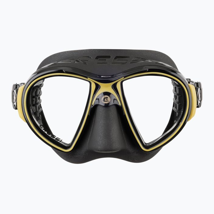 Potápačská maska Cressi Zeus čierna/zlatá 2