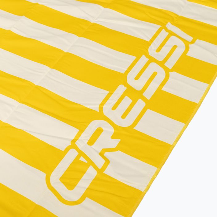 Plážový rýchloschnúci uterák Cressi Stripe žltý XVA871 3