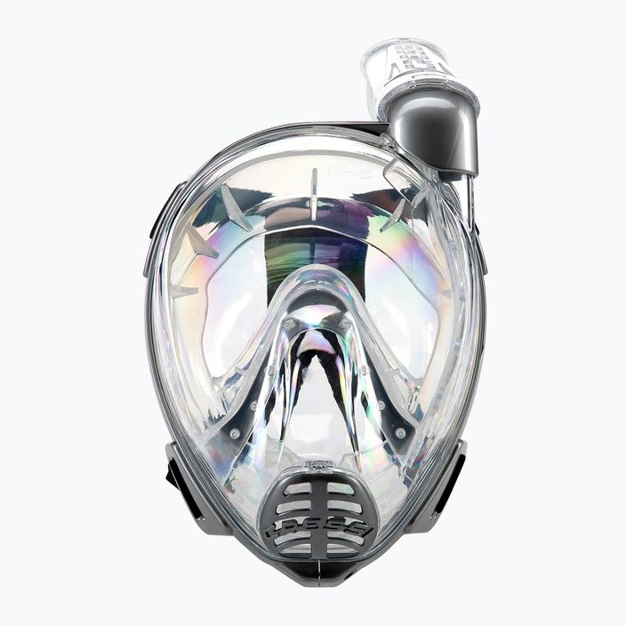 Cressi Baron šedá celotvárová maska na šnorchlovanie XDT020000 2