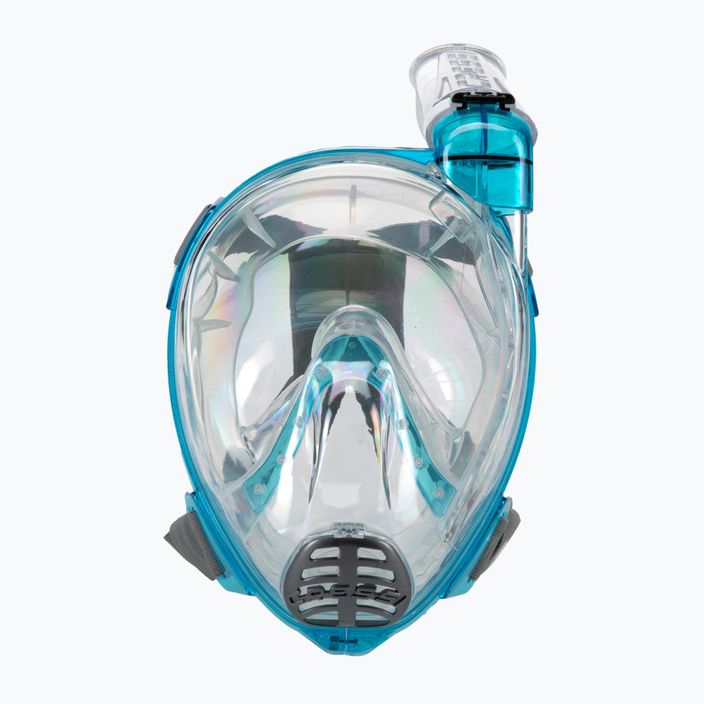 Celotvárová maska Cressi Baron na šnorchlovanie modrá XDT020025 2