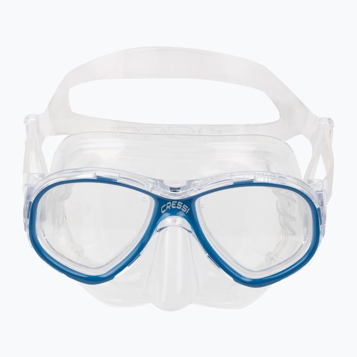 Detská šnorchlovacia súprava Cressi Perla Jr maska + šnorchel Minigringo číro modrá DM101220 2