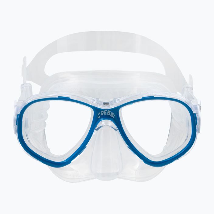 Detská potápačská maska Cressi Perla modrá a číra DN208420 2