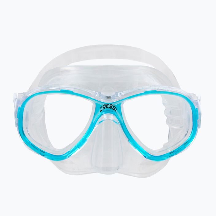 Detská potápačská maska Cressi Perla modrá a číra DN208463 2