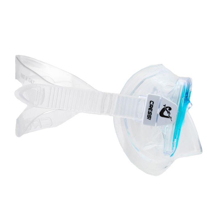 Detská potápačská maska Cressi Perla modrá a číra DN208463 3