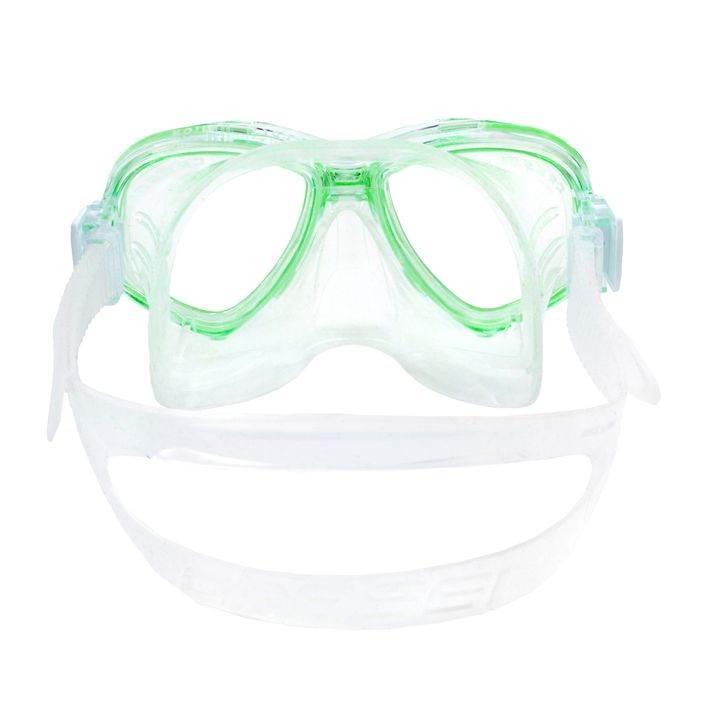 Detská potápačská maska Cressi Perla zelená/bezfarebná DN208467 5