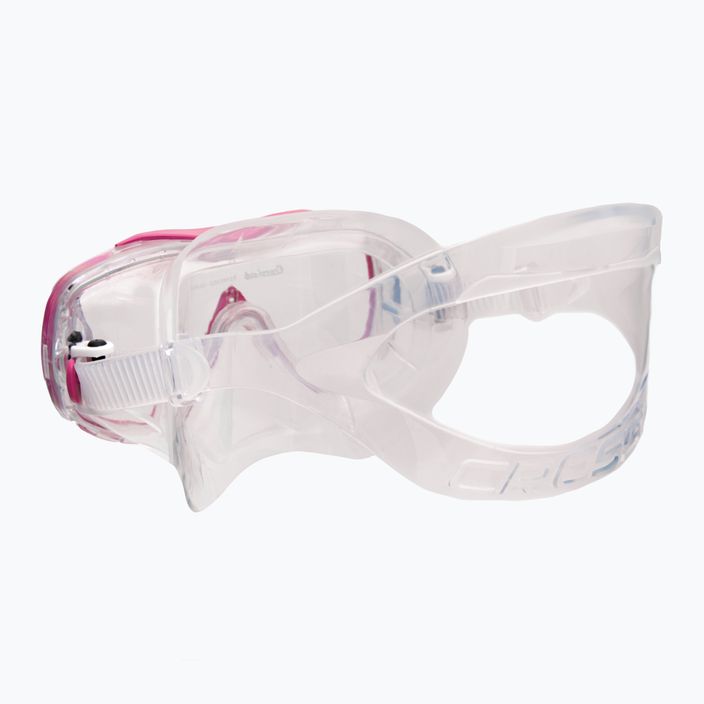 Potápačská maska Cressi Estrella ružovo-čierna DN340040 4