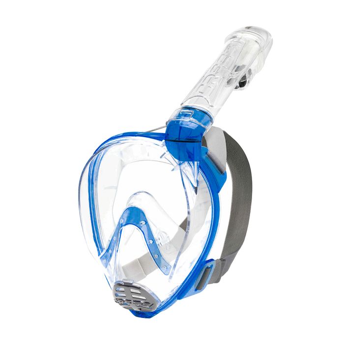 Celotvárová maska Cressi Baron na šnorchlovanie modrá XDT042022 2