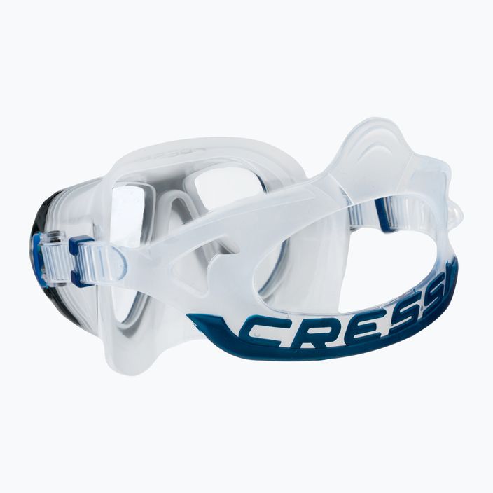 Potápačská maska Cressi Quantum modrej farby DS510020 4