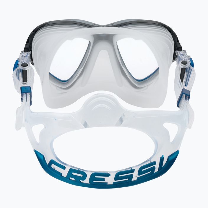 Potápačská maska Cressi Quantum modrej farby DS510020 5