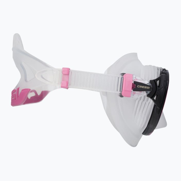 Potápačská maska Cressi Quantum pink/colourless DS510040 3