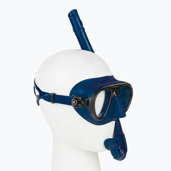 Cressi Calibro + Corsica potápačský set maska + šnorchel modrý DS434550 2