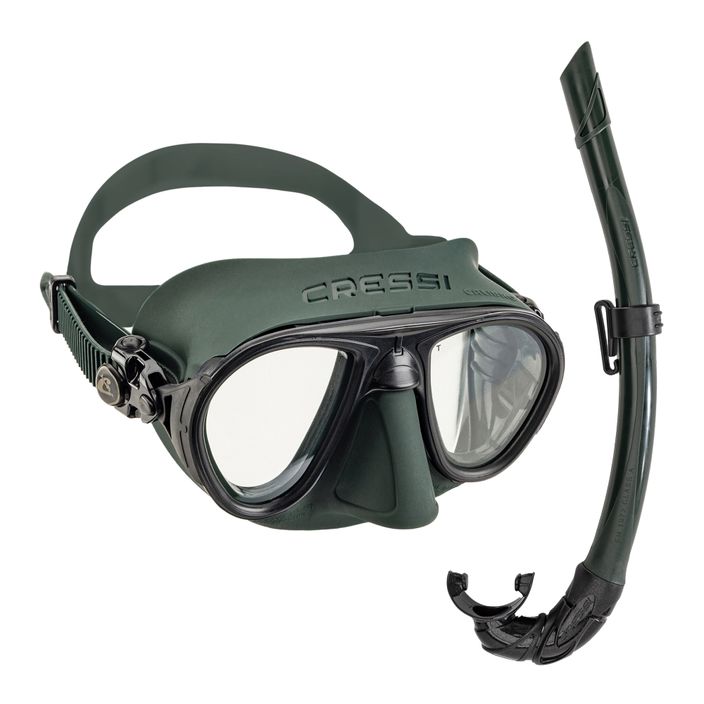 Cressi Calibro + Corsica potápačský set maska + šnorchel zelená DS439850 2