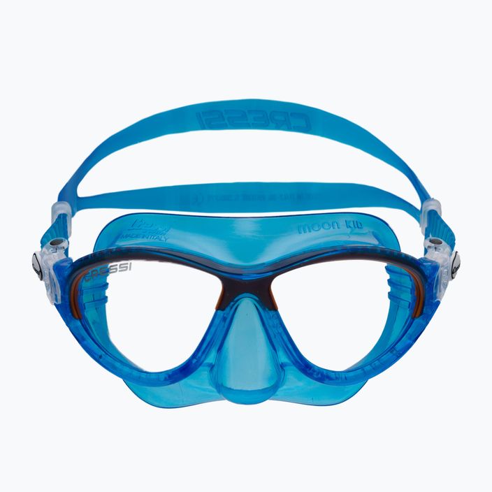 Detská potápačská maska Cressi Moon modrá DN200828 2