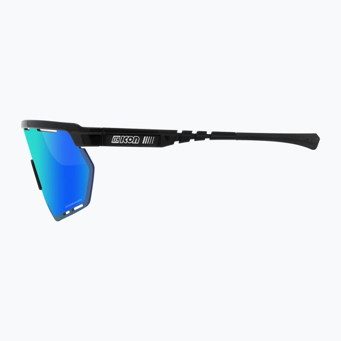 SCICON Aerowing čierne lesklé/scnpp viaczrkadlové modré cyklistické okuliare EY26030201 4