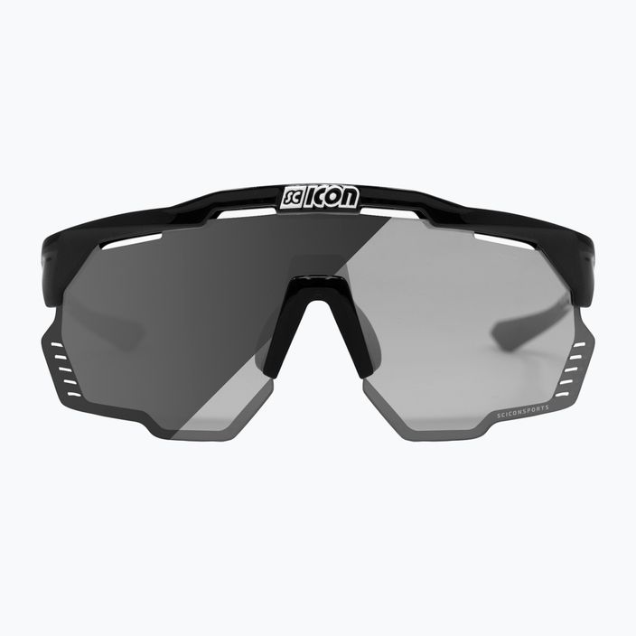 SCICON Aeroshade Kunken čierne lesklé/scnpp fotokromatické strieborné cyklistické okuliare EY31010200 3