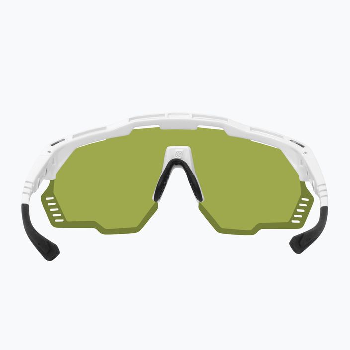 SCICON Aeroshade Kunken white gloss/scnpp green trailové cyklistické okuliare EY31150800 5