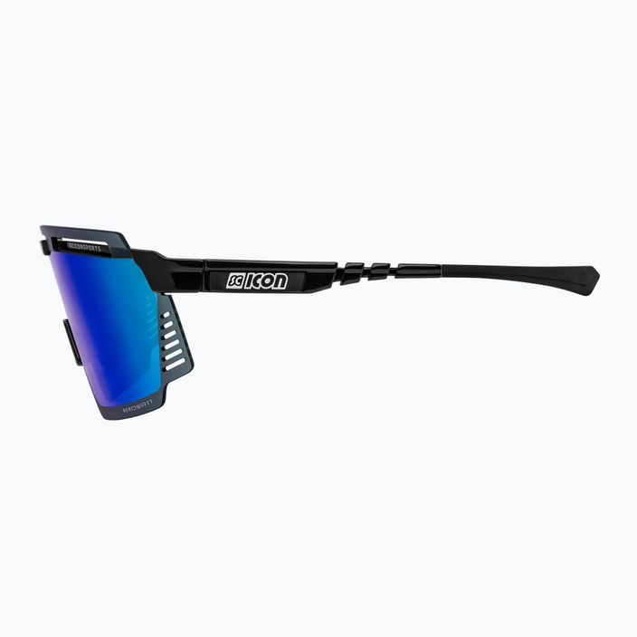 Cyklistické okuliare SCICON Aerowatt čierny lesk/scnpp multimirror blue EY37030200 4