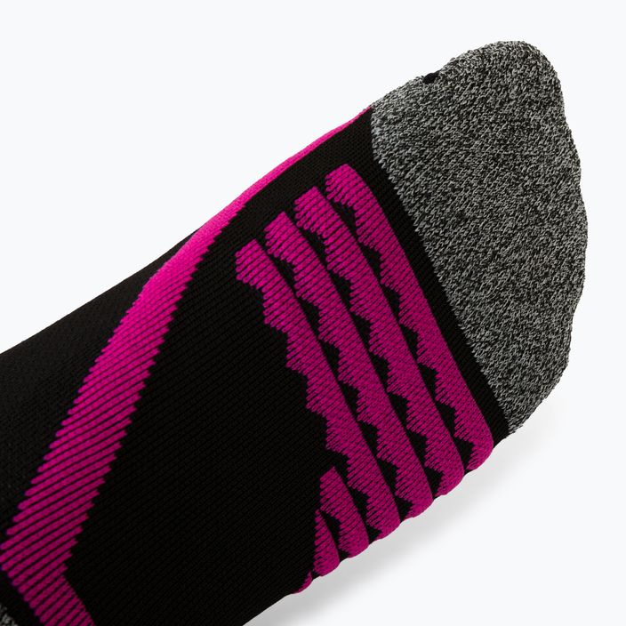 Mico stredne ťažké lyžiarske ponožky X-Performance X-C black/pink CA146 4