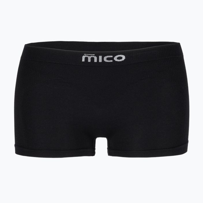 Dámske termo boxerky Mico P4P Skintech Odor Zero Ionic čierne IN1783