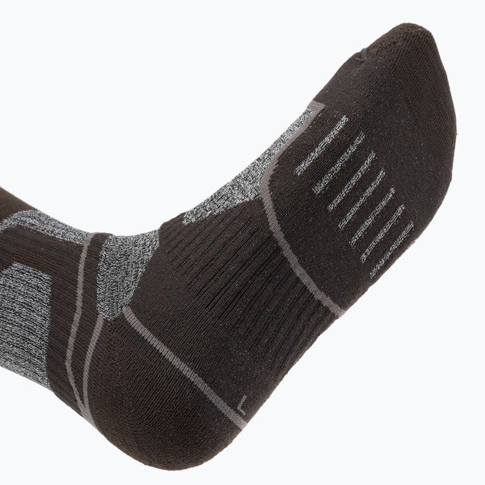 Mico Stredne ťažké Extra Dry Trek Long šedé CA357 trekingové ponožky 3