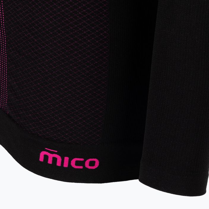 Detské termoprádlo Mico Extra Dry Kit čierno-ružové BX2826 7