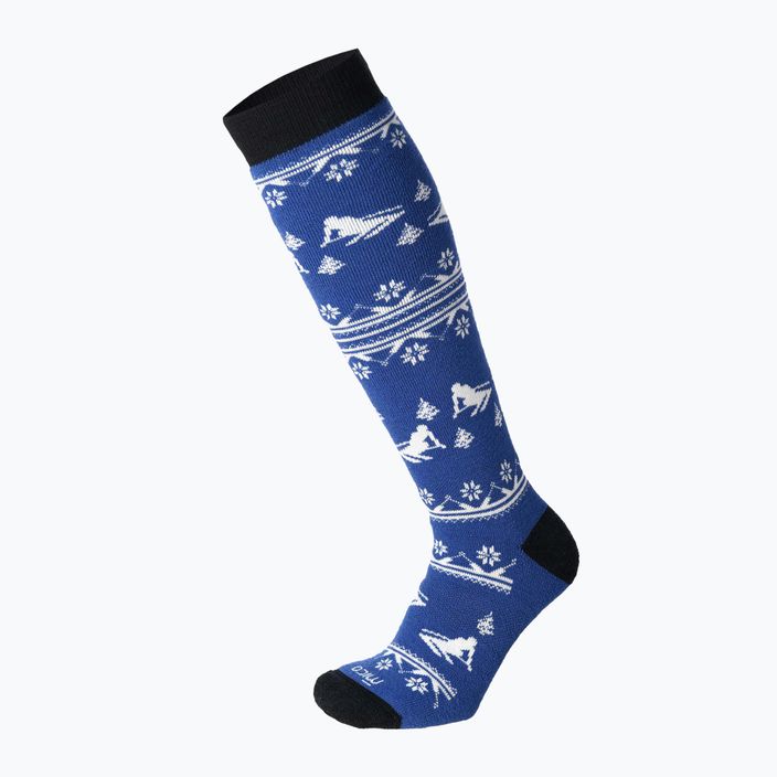 Detské ponožky Mico Medium Weight Warm Control Ski modré CA2699 4