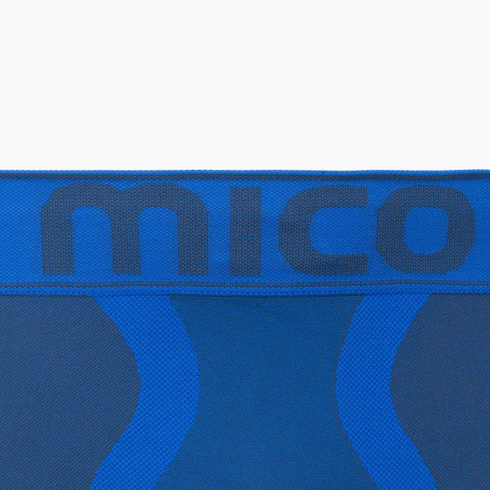 Pánske termoaktívne nohavice Mico Warm Control 3/4 modré CM1854 3